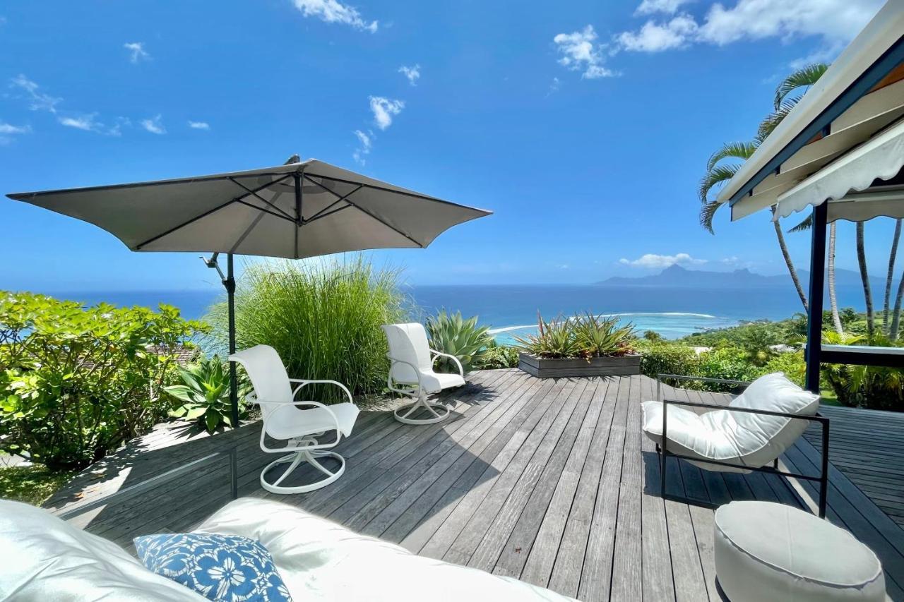 Villa Tiare Amazing View - Private Pool - 4 Bedrooms- Up To 7 Pers Punaauia  Exteriör bild